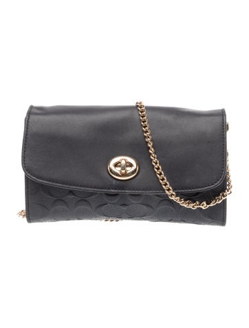 Coach Leather Shoulder Bag