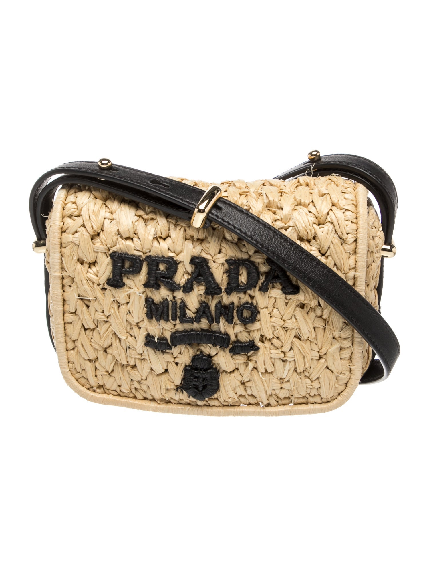 Raffia Grass Crossbody Bag
