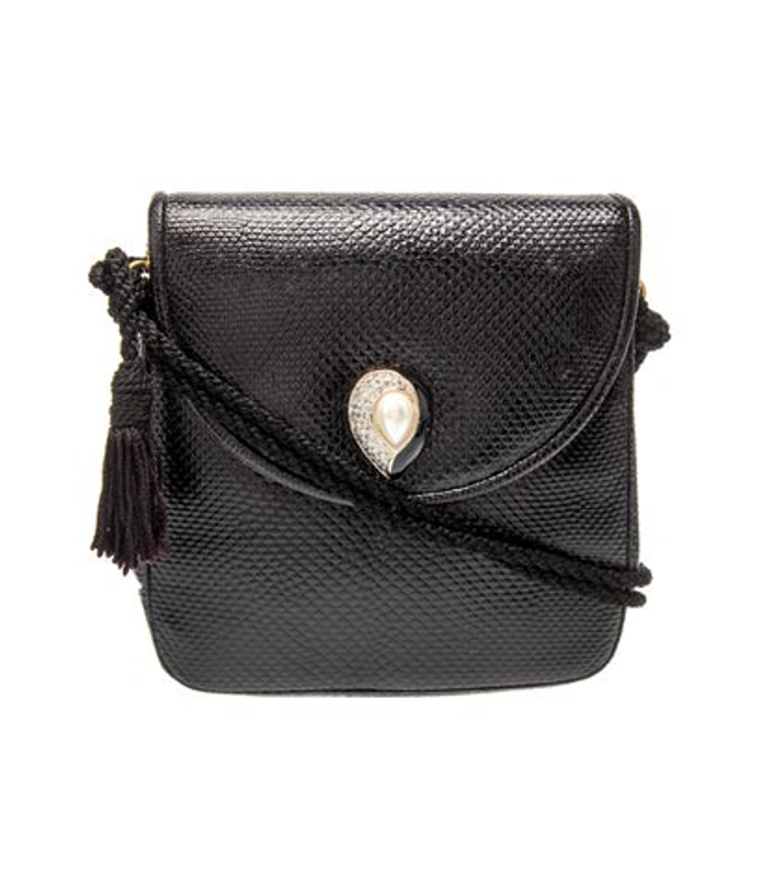 Judith Leiber Leiber Karung Crossbody Bag