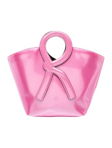 Patent Leather Top Handle Bag