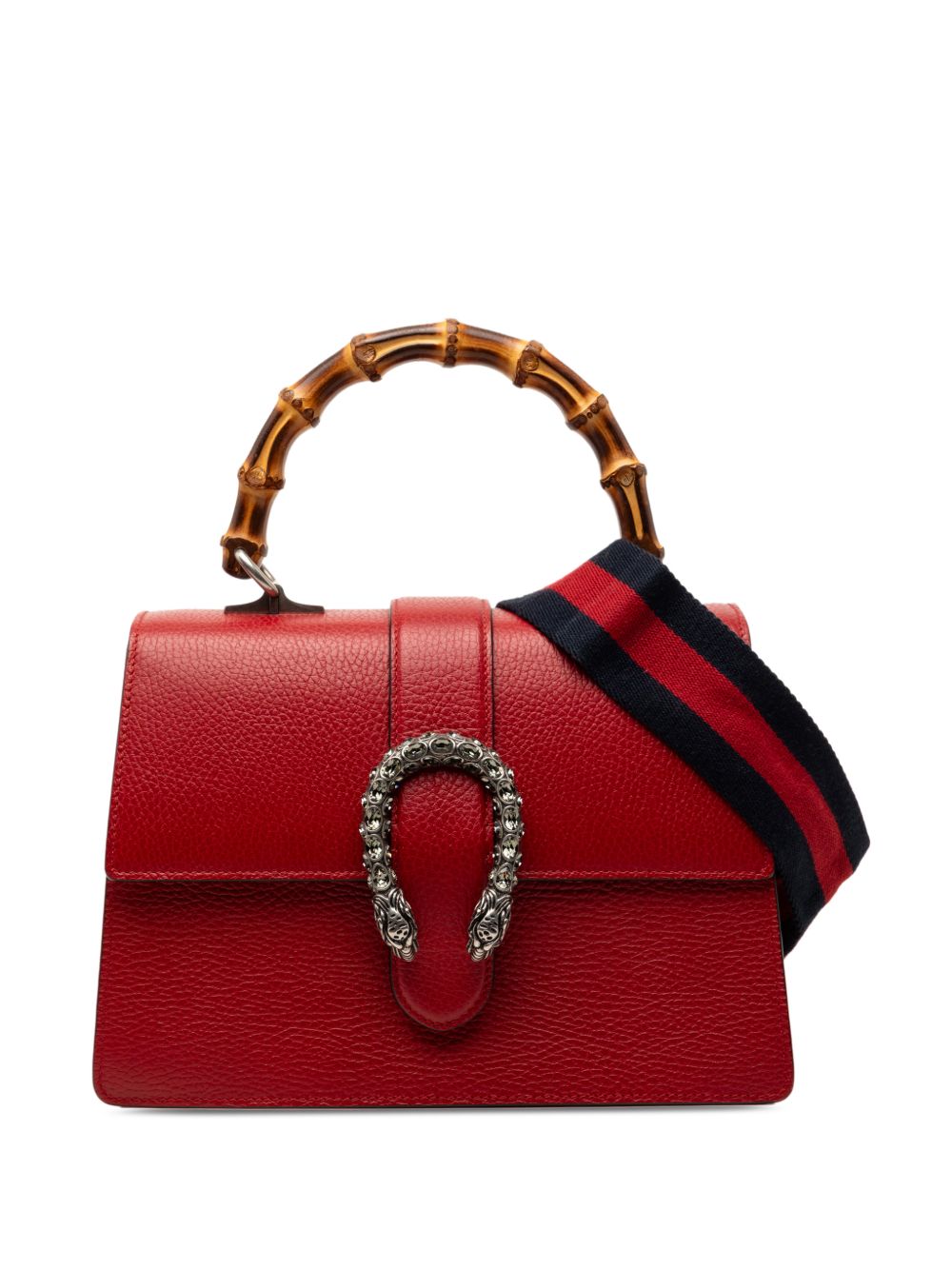 2016-2026 Medium Calfskin Bamboo Dionysus Web satchel
