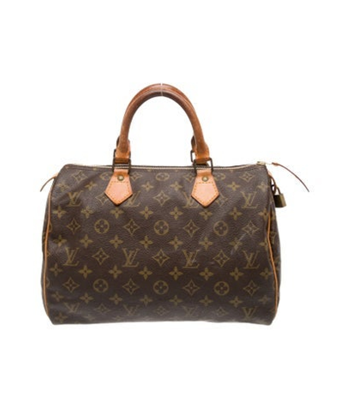 Louis Vuitton Vuitton Lv Monogram Speedy 30
