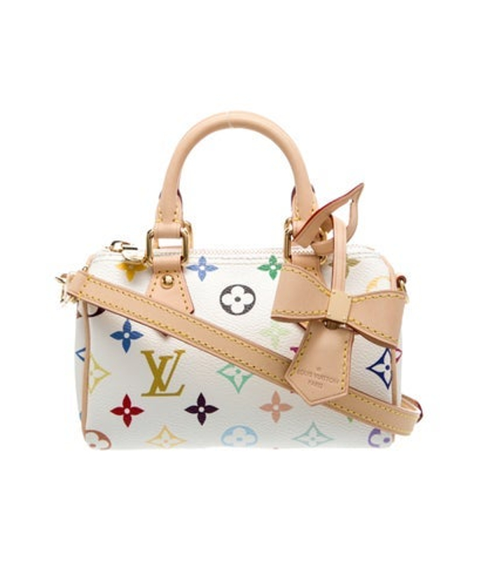 Louis Vuitton Vuitton Multicolore Monogram Speedy Nano