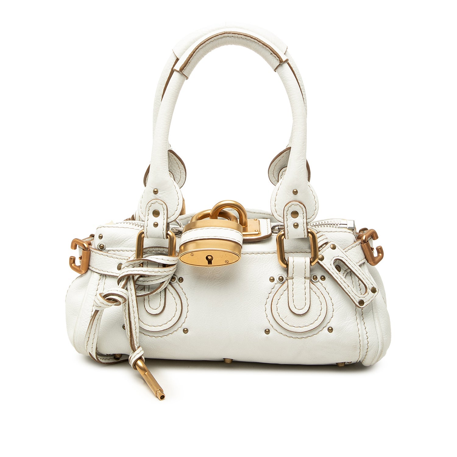 Mini Leather Paddington Handbag