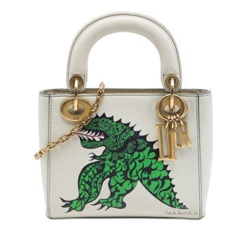 Limited Edition Niki De Saint Phalle Mini Calfskin Dragon Lady Dior