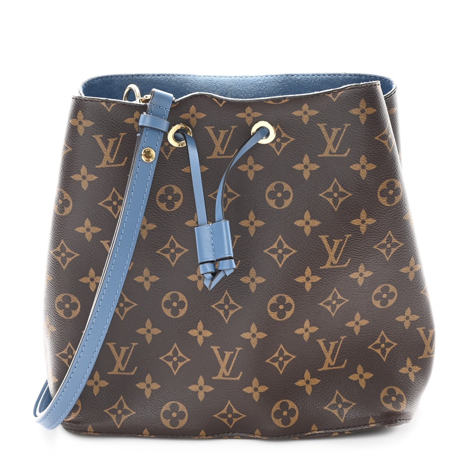 Louis Vuitton Monogram Neonoe MM Blue Jean