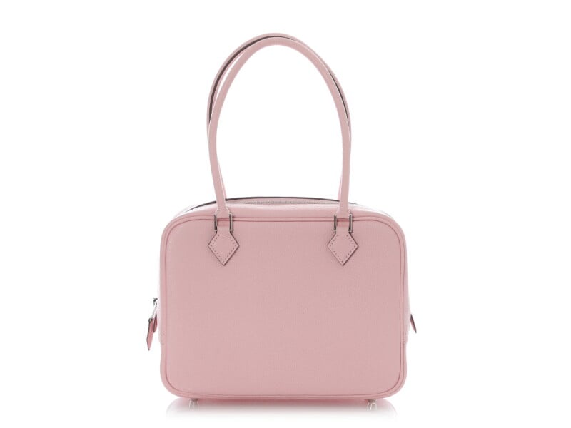 Rose Sakura Chèvre Mysore Mini Plume Palladium Hardware, 2026