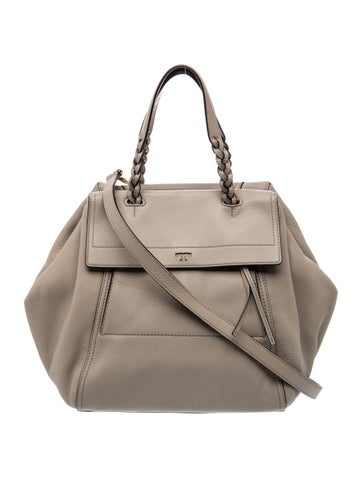 Leather Top Handle Bag