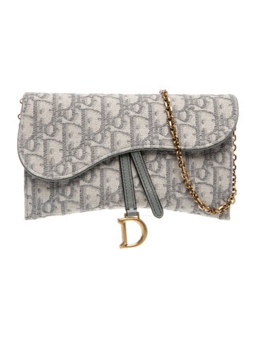 Oblique Jacquard Wallet on Chain