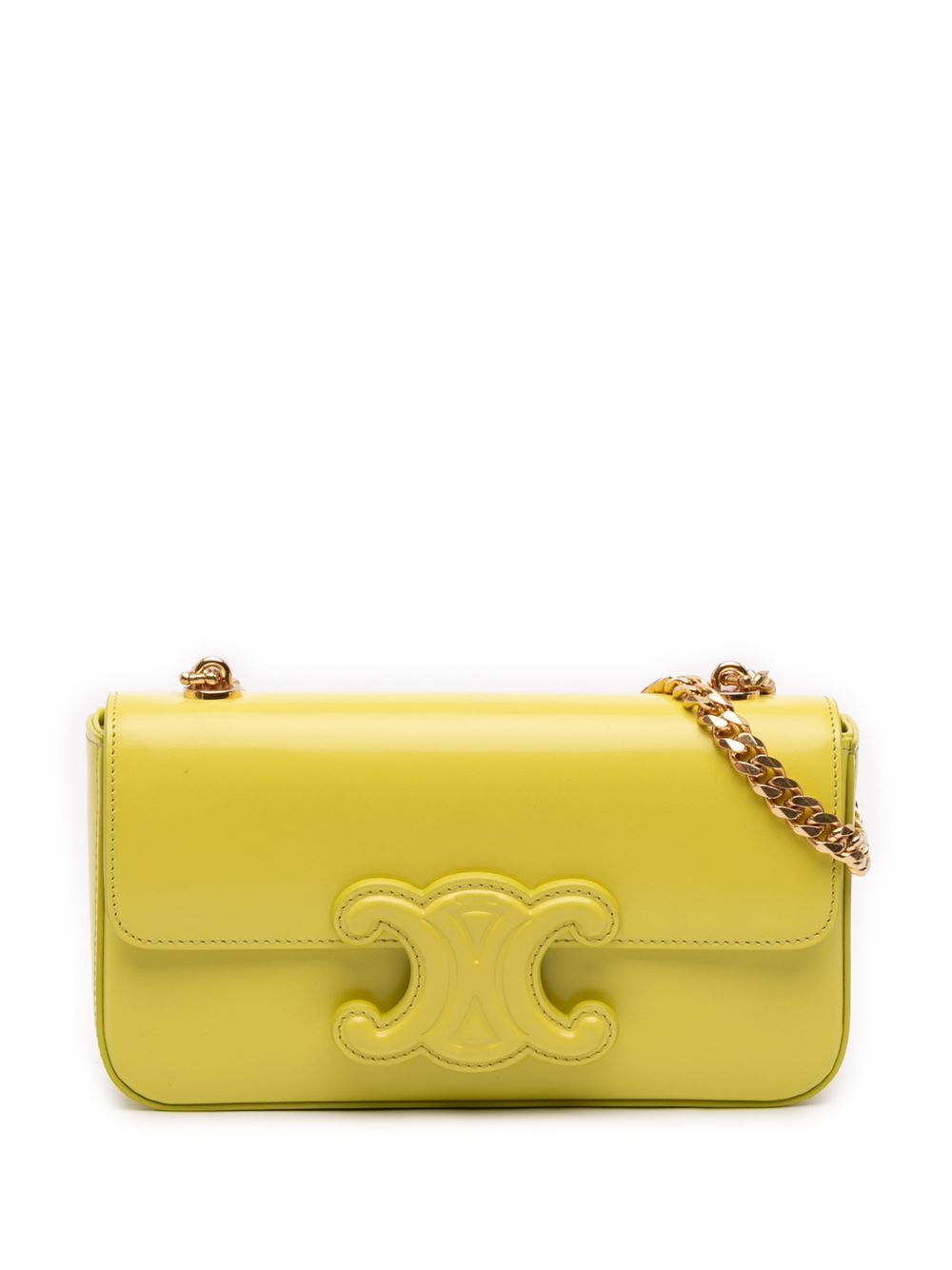 2022 Shiny Calfskin Claude Chain shoulder bag