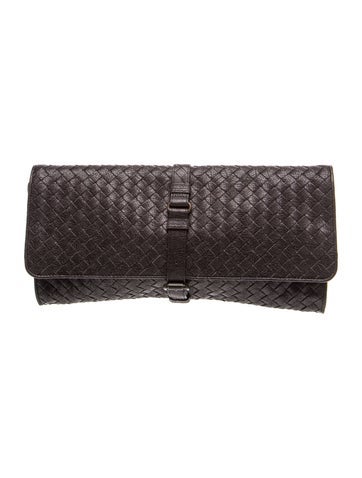 Intrecciato Leather Intrecciato Weave Belt Bag Vintage