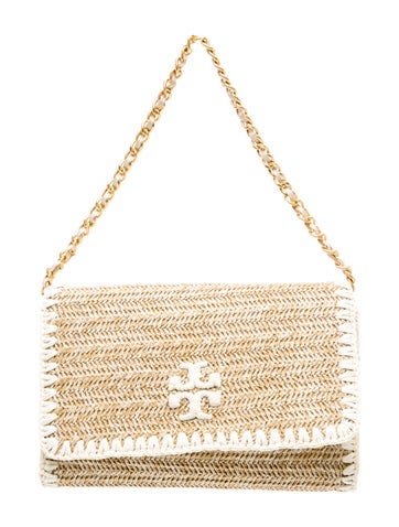 Tory Burch Raffia Shoulder Bag