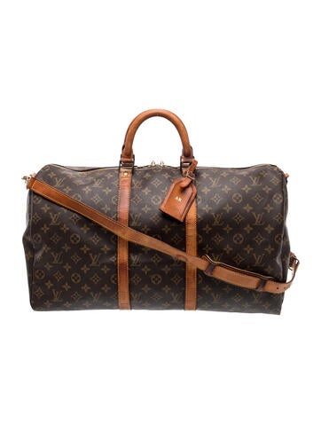 Louis Vuitton LV Monogram Keepall Bandouliere 55