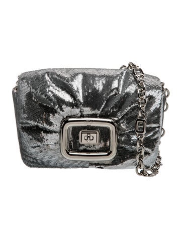 Roger Vivier Sequins Shoulder Bag w/ Tags