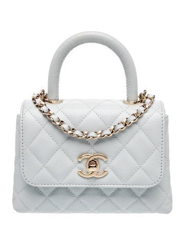 Coco Handle Clutch w/ Chain w/ Tags