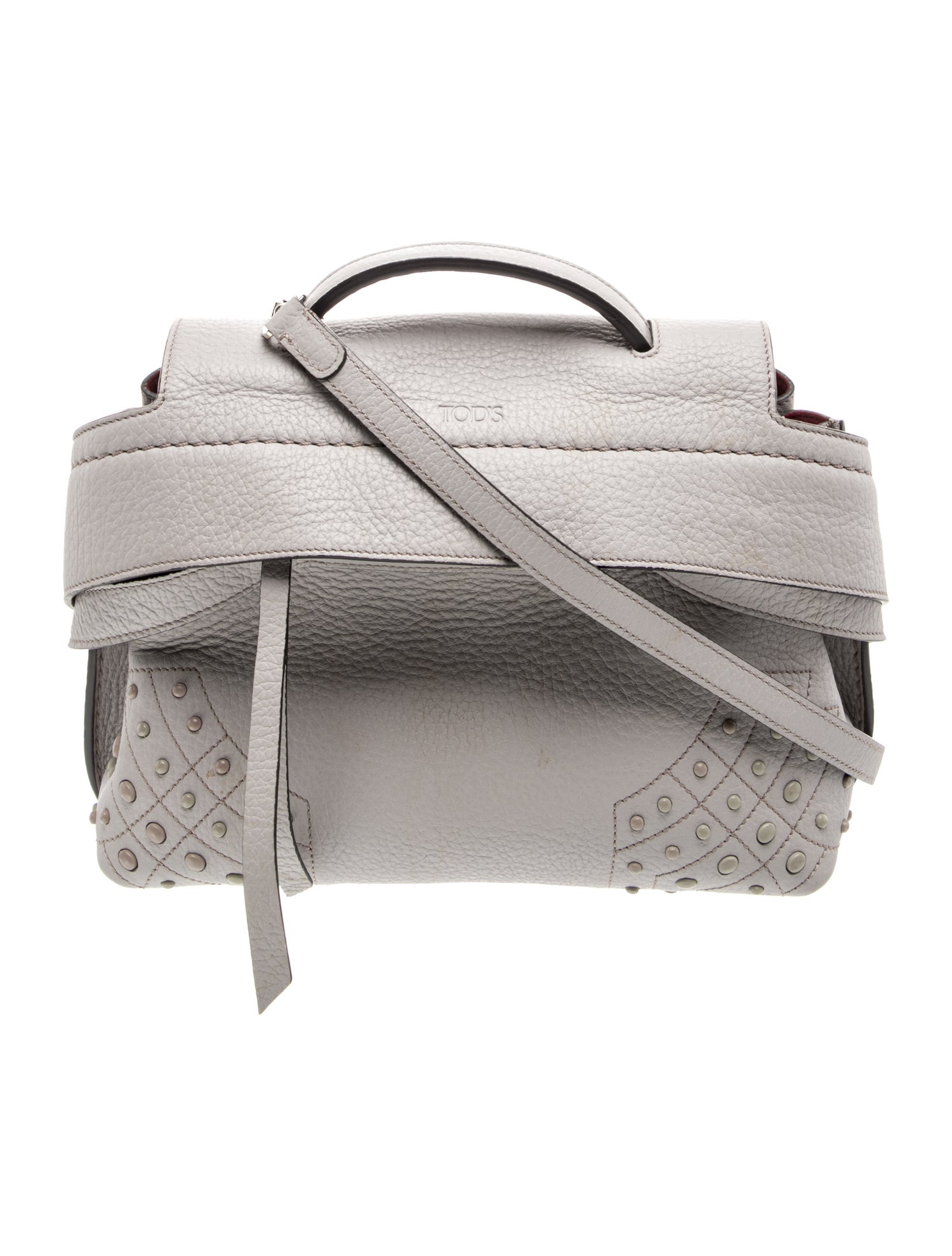 Leather Top Handle Bag