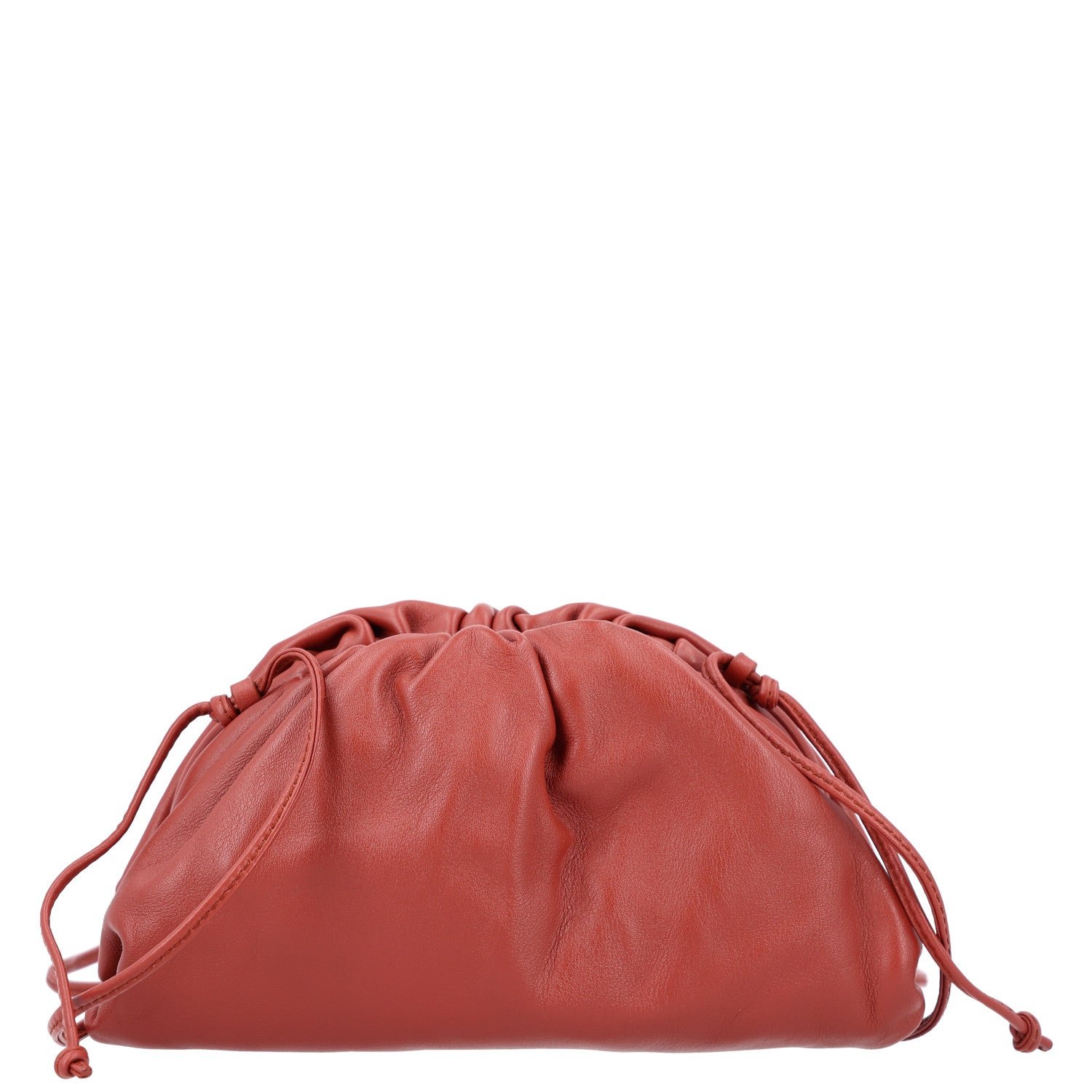 Bottega Veneta Butter Calfskin The Mini Pouch Brick