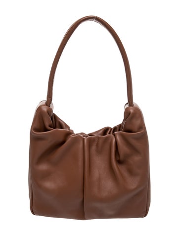 Staud Leather Top Handle Bag