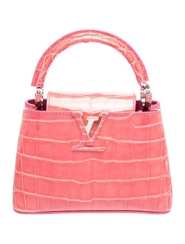 Embossed Leather Capucines