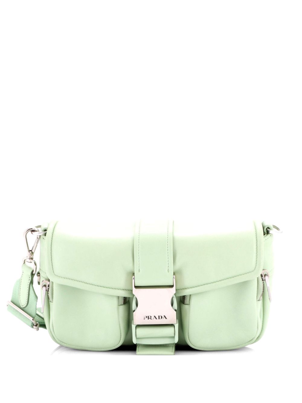 Padded Buckle Nappa Leather Small crossbody bag
