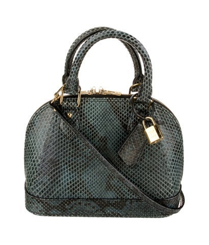Louis Vuitton Vuitton Python Alma Bb