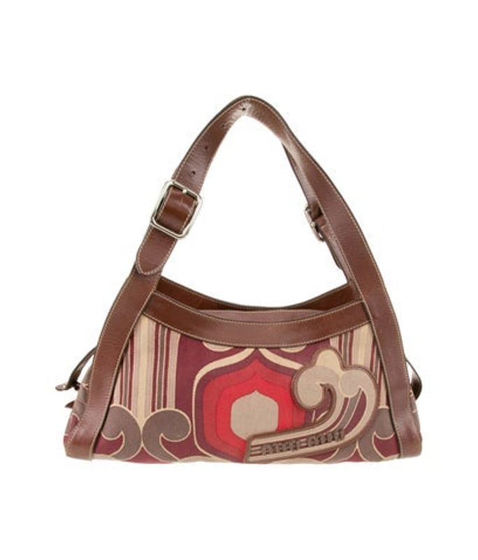 Miu Miu Miu Canvas Shoulder Bag Vintage