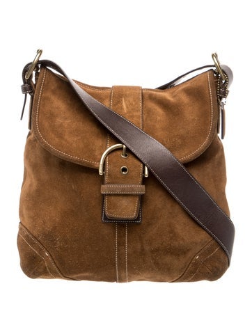 Suede Shoulder Bag
