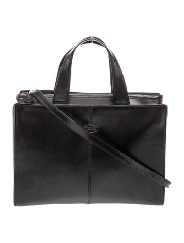 Leather Top Handle Bag