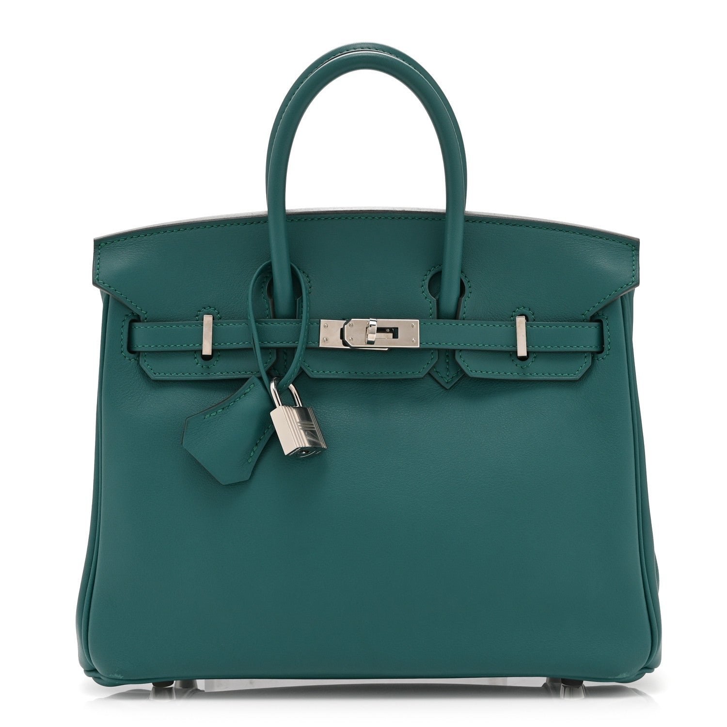 Hermes Swift Birkin 25 Vert Vertigo
