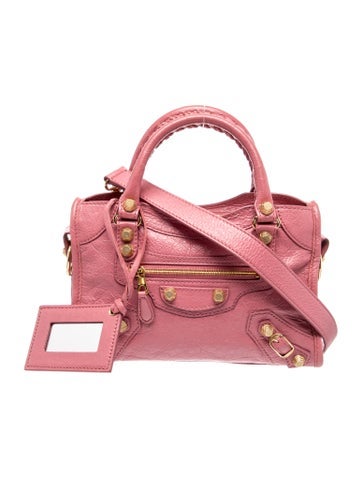 Leather Top Handle Bag