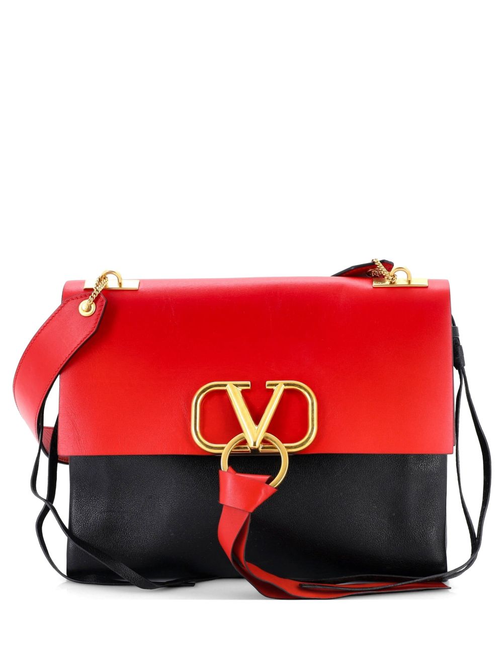 VRing Shoulder Bag Leather Medium satchel