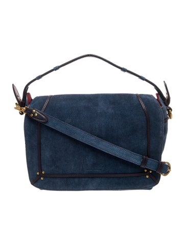 Suede Crossbody Bag
