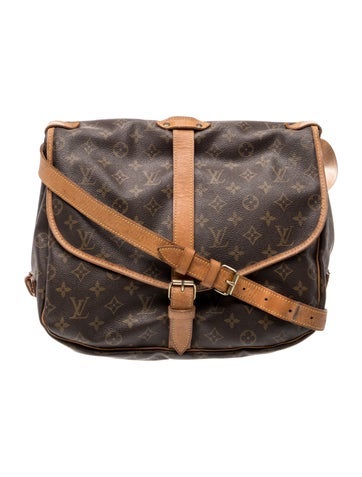 LV Monogram Saumur 35 Vintage