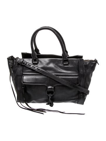 Leather Top Handle Bag