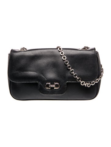 Ferragamo Leather Shoulder Bag