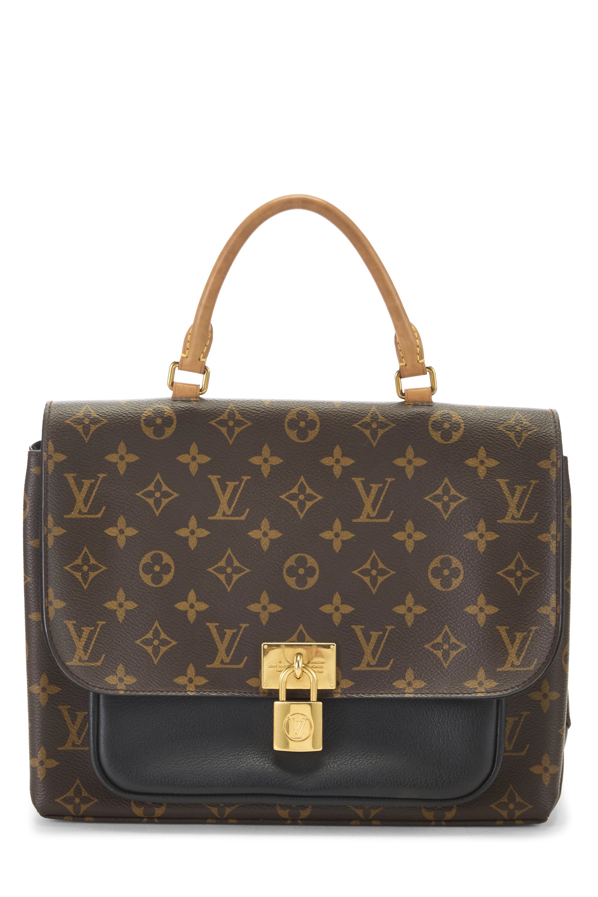 Black Monogram Canvas Marignan
