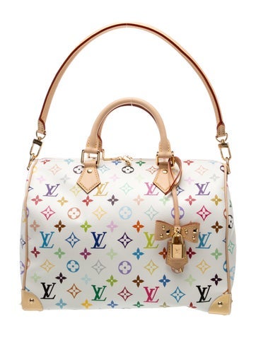 Multicolore Monogram Speedy Soft 30