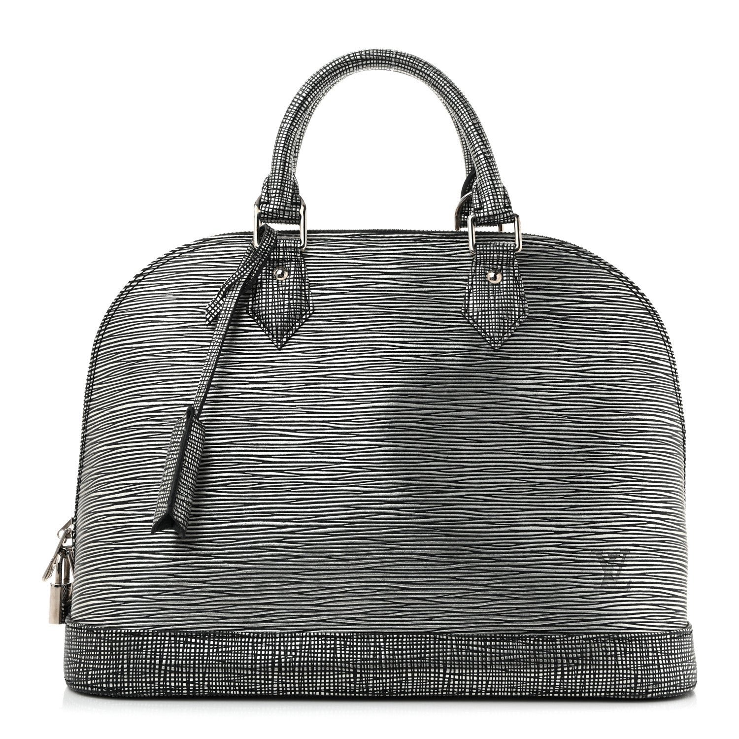 Louis Vuitton Epi Alma PM Platine