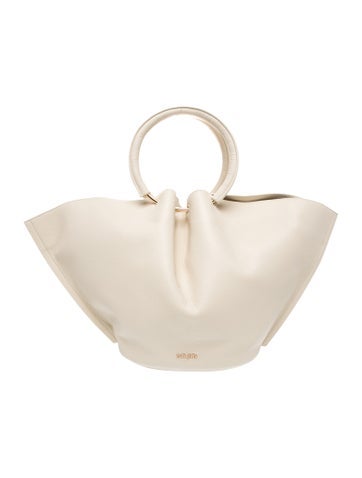 Leather Top Handle Bag