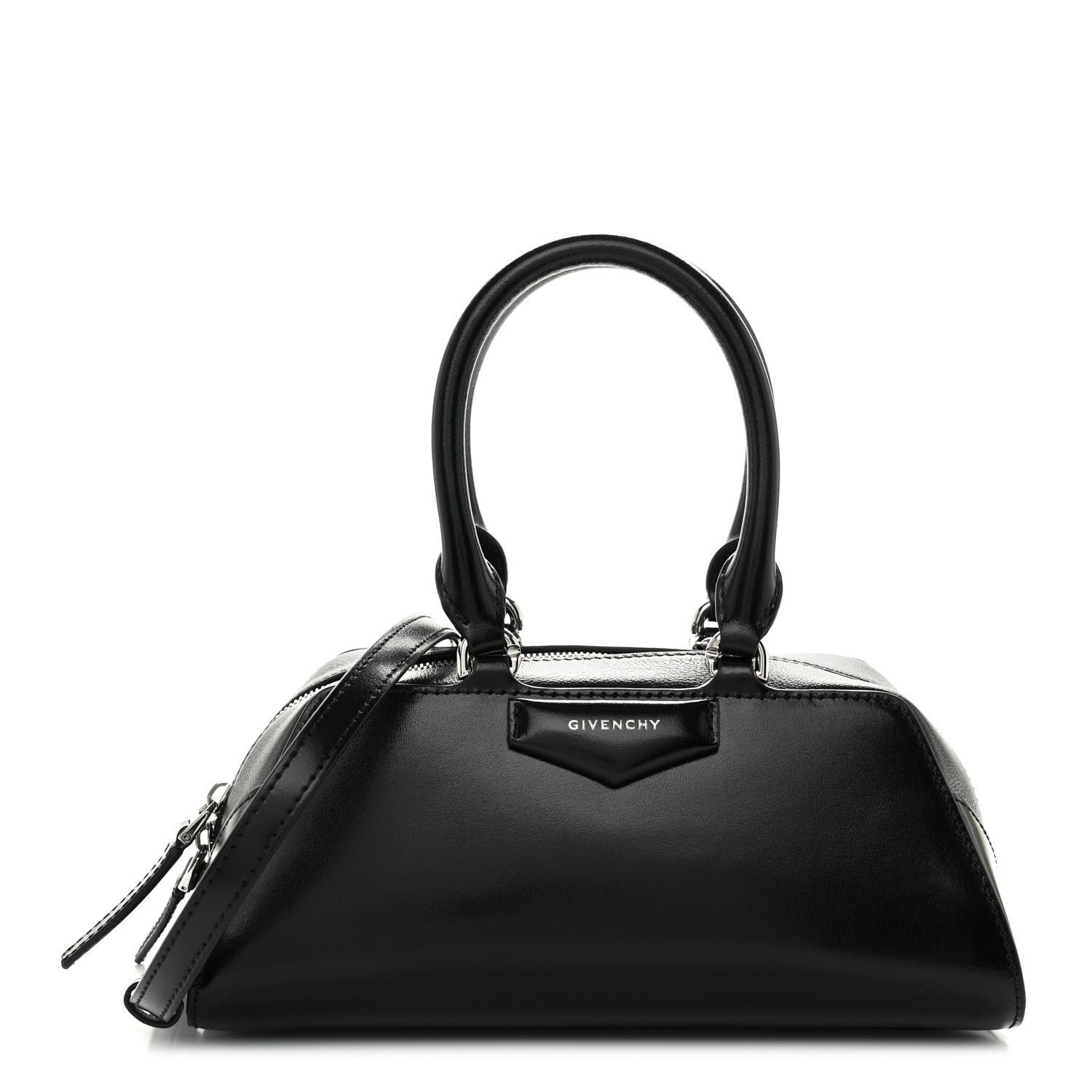 Givenchy Box Calfskin East West Mini Antigona Black