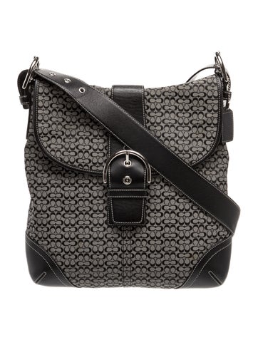 Jacquard Messenger Bag
