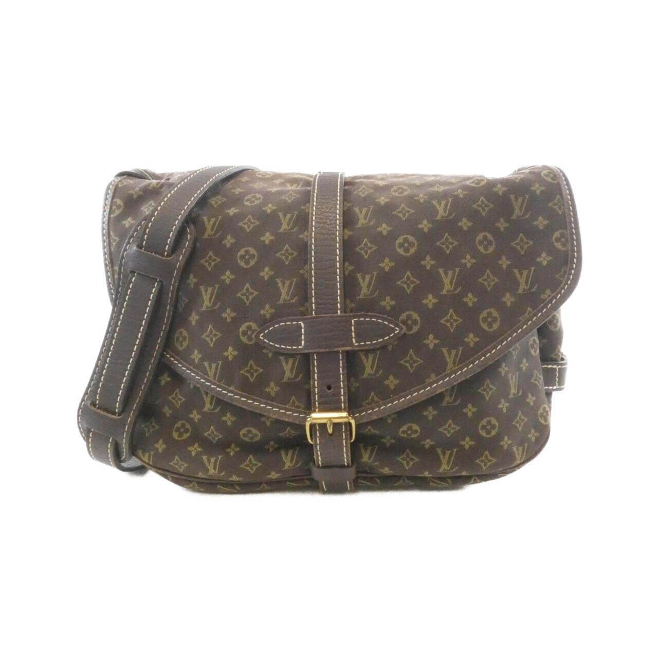 Louis Vuitton Monogram Mini Lin Saumur 30 M95227 Shoulder Bag