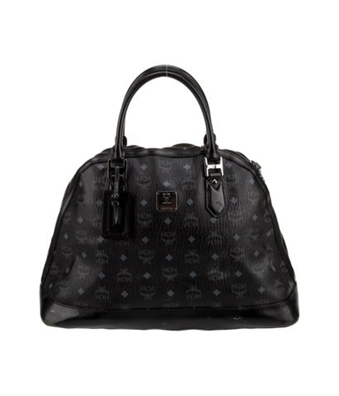 MCM Monogram Top Handle Bag