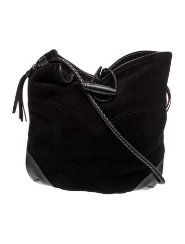 Suede Crossbody Bag