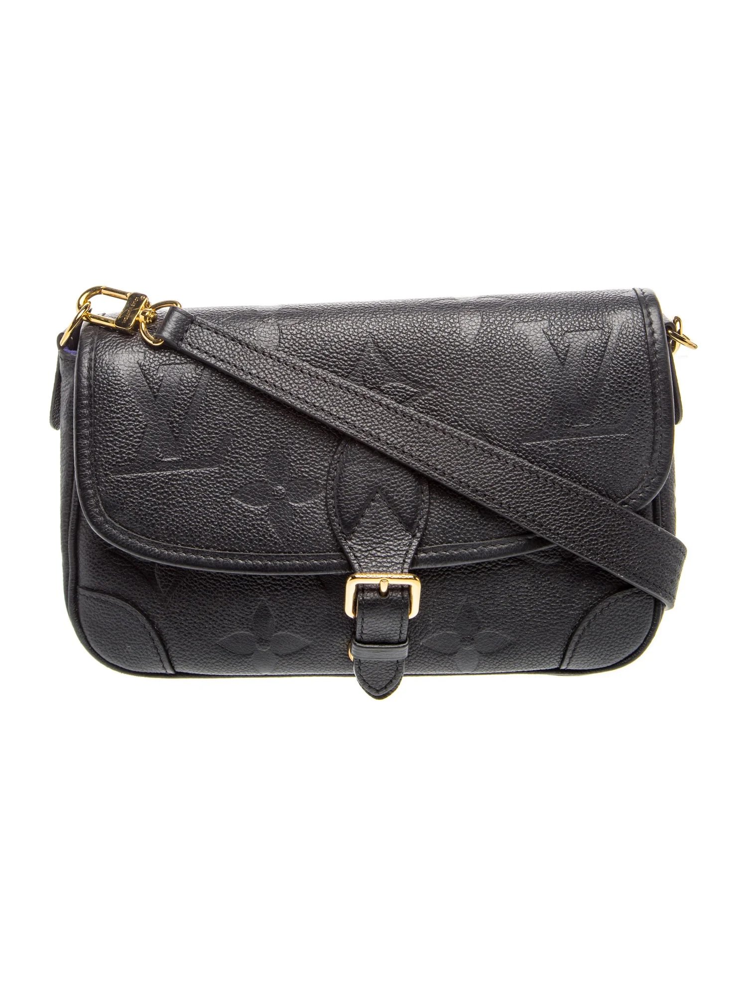 Monogram Giant Diane Monogram Empreinte Leather Bag
