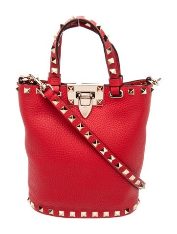 Rockstud Top Handle Bag