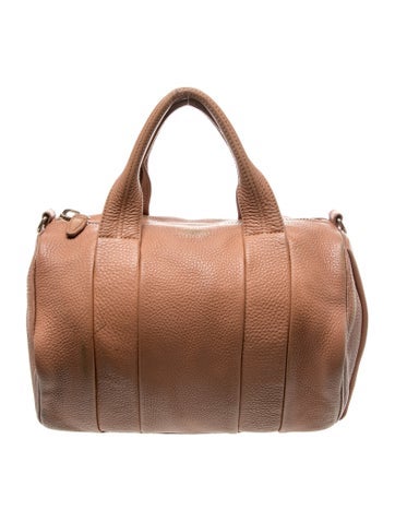 Leather Top Handle Bag