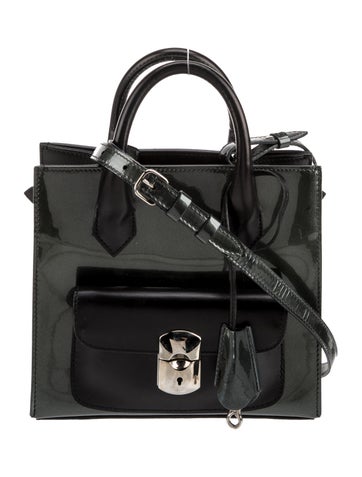 Balenciaga Patent Leather Padlock All Afternoon