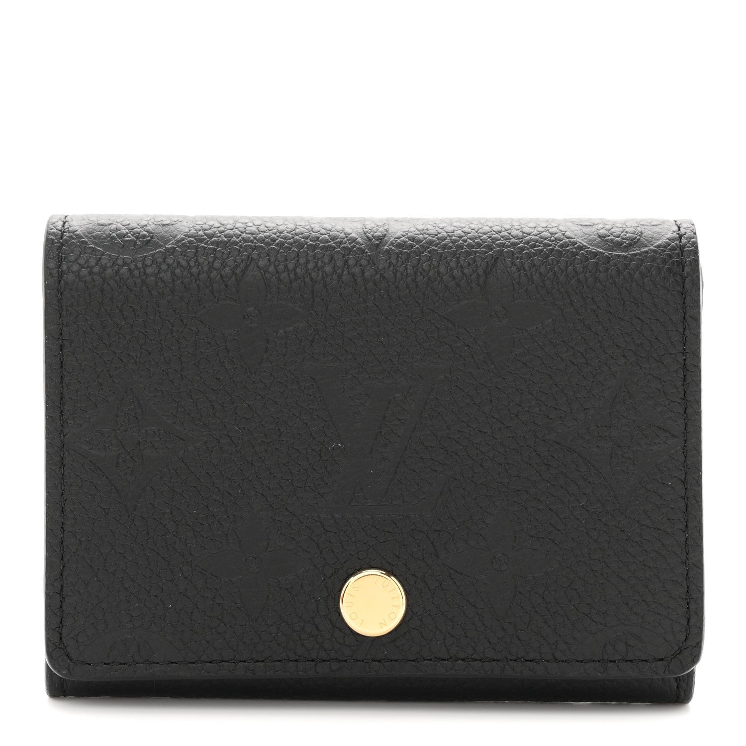 Louis Vuitton Empreinte Business Card Holder Black