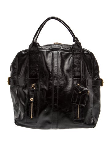 Leather Downtown Tote Bag